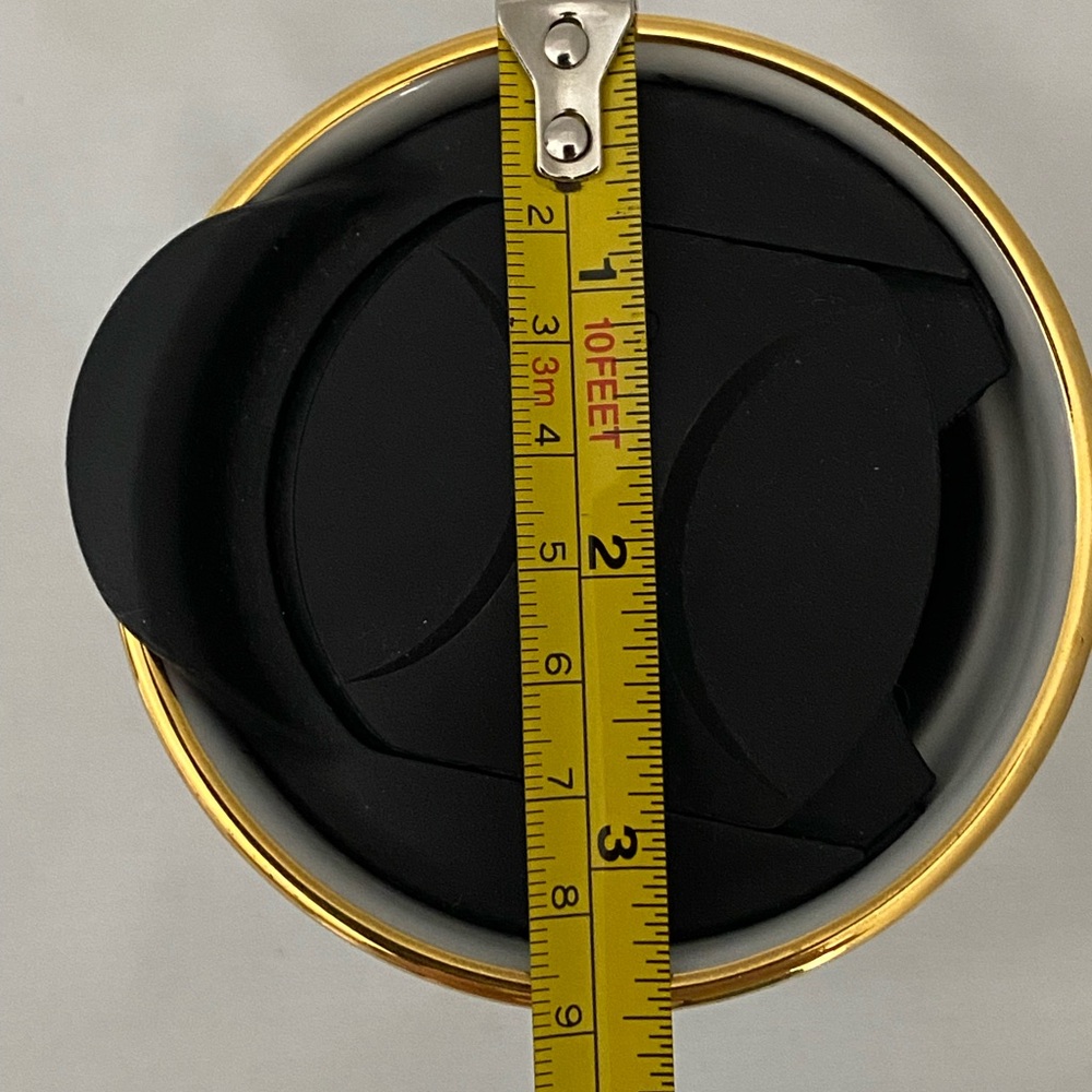 Starbucks 2015 ceramic 12 oz Tumbler Face Compact Mirror Dot Collection - Picture 6 of 7